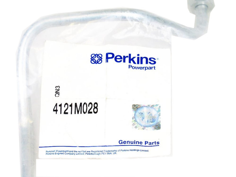Mangueira de combustível Perkins 4121M028: Vista frontal