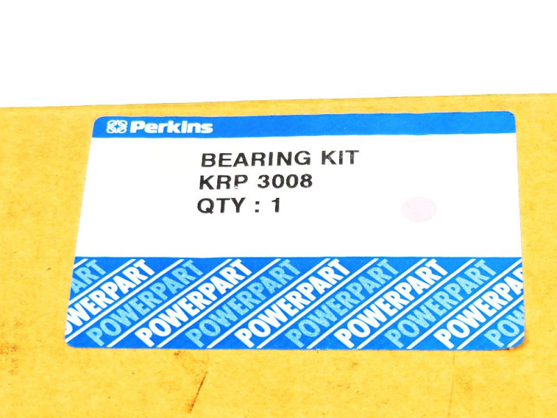 Connecting rod bearing set Perkins KRP3008: Front view