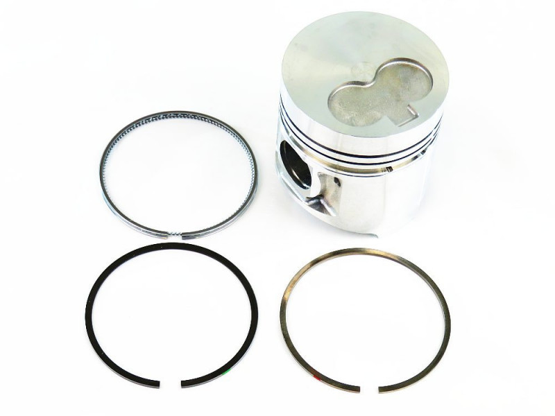 Piston + segment Perkins 115016810: Eclaté