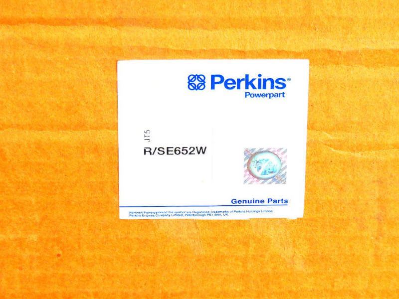 Turbocompresor Perkins R/SE652W: Vista de frente