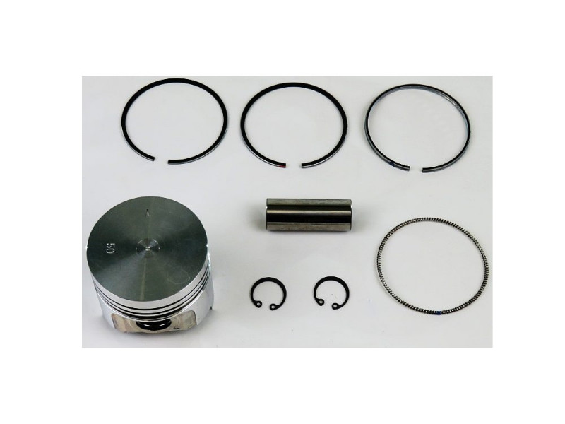 Piston + segment Perkins 115016774: Vue de dessus