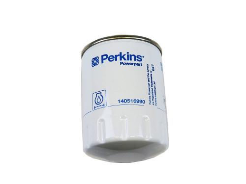 Filtre à huile Perkins 140516990: Vue de face