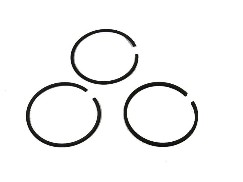 Set of 3 piston rings Perkins 24887543: General view