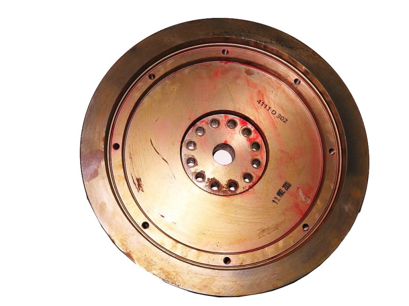 Flywheel Perkins 4111D302: Front view