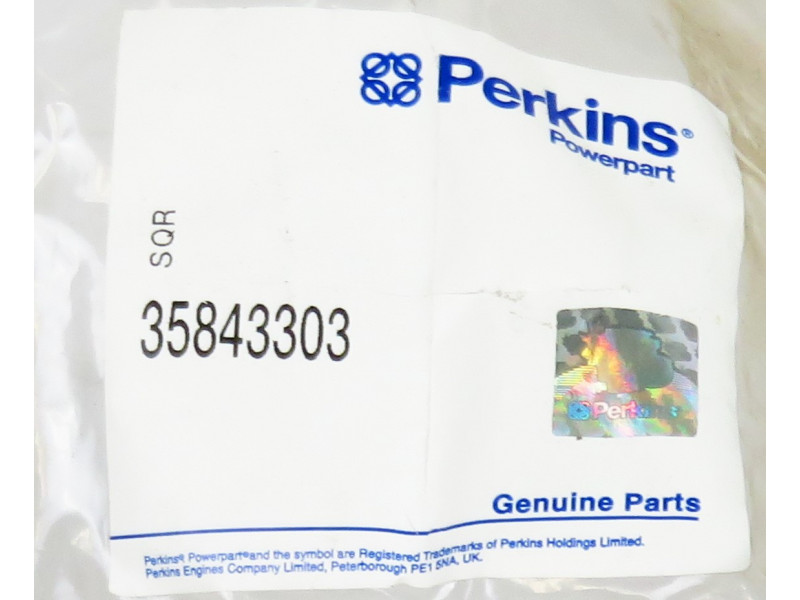 Kraftstoffrücklaufleitung Perkins 35843303: Gesamtansicht